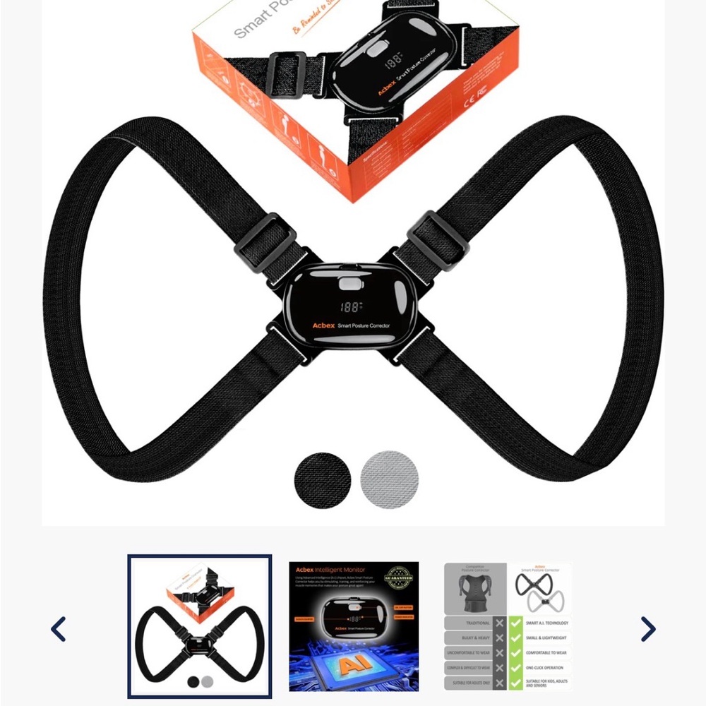 Posture Sensor - Black - No box